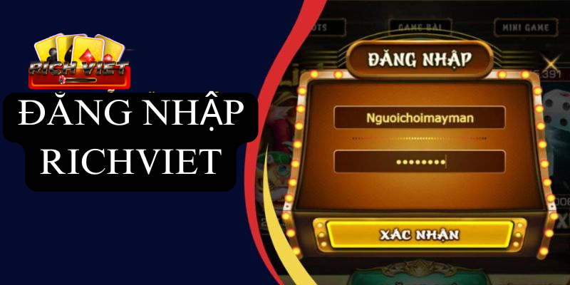 Hướng dẫn cách đăng nhập vào Richviet